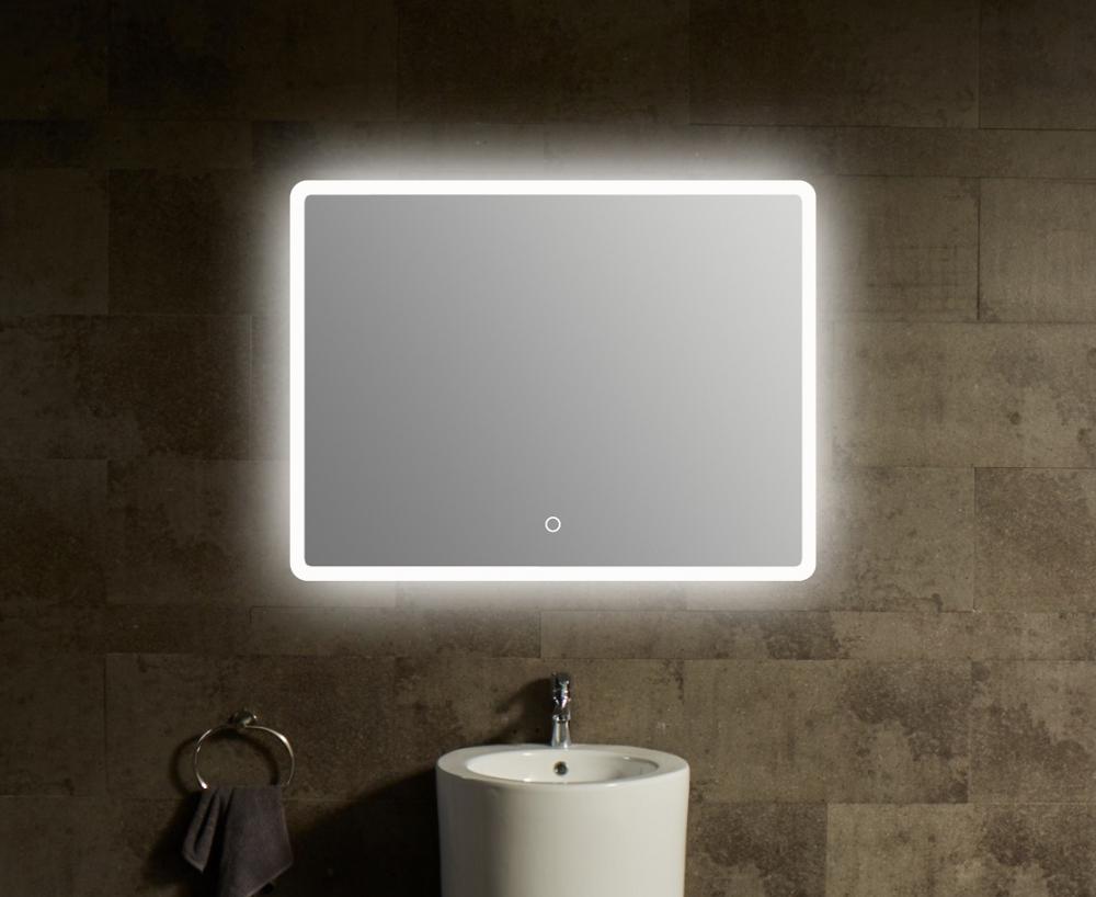 900*700mm Framed Square LED Mirror