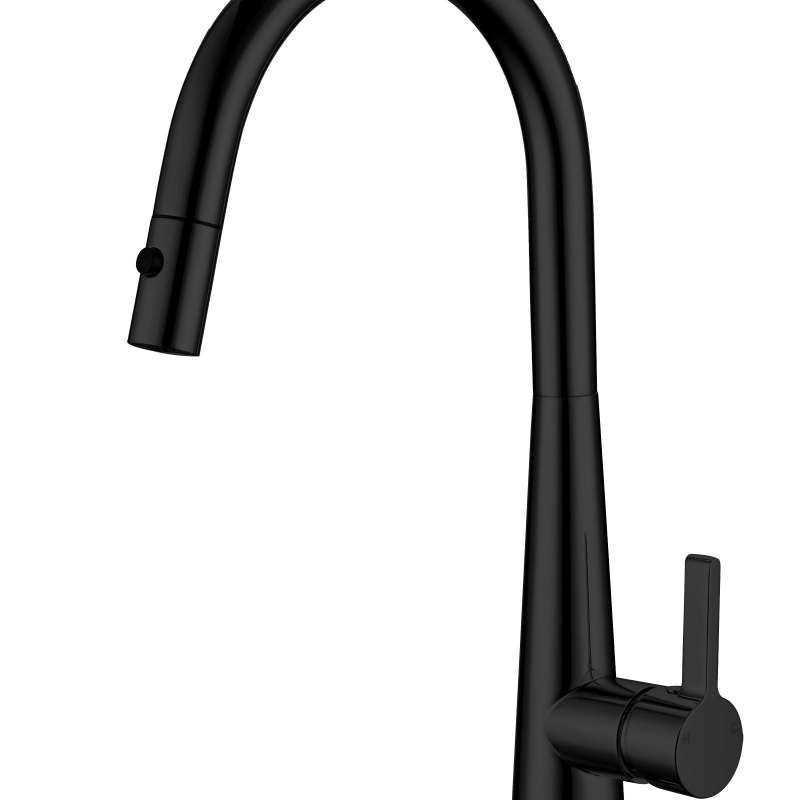 FE42MB Pull out - Kitchen Tap/mixer - Matt Black
